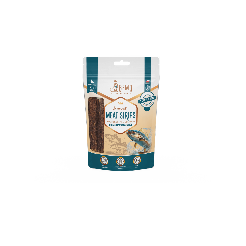 Bemo Mėsos juostelės – šerniena 180 g